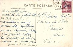 CPA Alger La Visite au Cimetiere