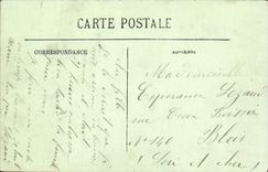 VINTAGE POSTCARD Saint Nazaire the Open Overhead travelling crane For the Passage of a Boat cargo liner