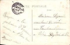 VINTAGE POSTCARD Montlucon the Avenue of the Station