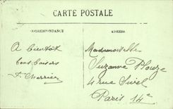 Valencia de la POSTAL de la VENDIMIA vista de los graneros