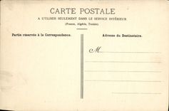 VINTAGE POSTCARD Drill of Fontainebleau View-point of Nemerosa