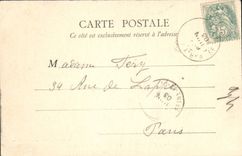 CPA Marly le Roi Grille du chateau de V Sardou