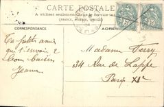 VINTAGE POSTCARD Montereau the Notre Dame Church