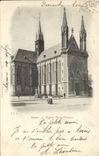 CPA Reims Eglise Saint Thomas Cachet levee de nuit paris 