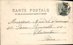 VINTAGE POSTCARD Children zouaves