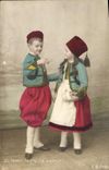 VINTAGE POSTCARD Children Soldiers