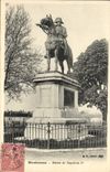 CPA Montereau Statue de Napoleon 1er