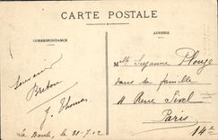 CPA Folklore Enfants