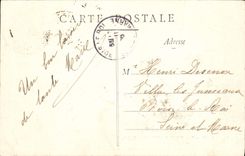 VINTAGE POSTCARD Boulogne on Mer the Pierhead of the Pier Is Folklore Henri First name