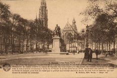 POSTAL Amberes de la VENDIMIA el lugar verde