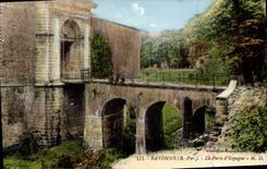 CPA Bayonne La Porte d'Espagne