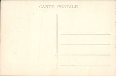 VINTAGE POSTCARD Hendaye Casino of the Beach On the left rocks Two Twins