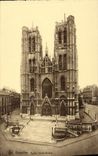 CPA Bruxelles Eglise Sainte Gudule