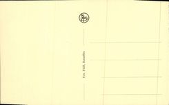 Cortes de ley de Bruselas de la POSTAL de la VENDIMIA y monumento de la glorificación de la infantería belga