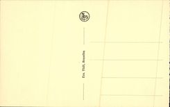 VINTAGE POSTCARD Brussels Places Rogier Towards the Botanical garden