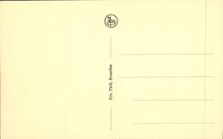 Ayuntamiento de Bruselas de la POSTAL de la VENDIMIA y gran lugar