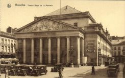 CPA Bruxelles Theatre Royal de la Monnaie 