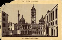 POSTAL San Maria Maggiore Roma de la VENDIMIA