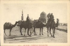 CPA Le Caire Tombeaux Des Khalifes Egypte Egypt
