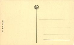 VINTAGE POSTCARD Ghent Rules Van Arteveide