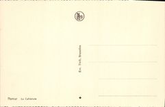 VINTAGE POSTCARD Namur the cathedral