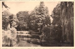 VINTAGE POSTCARD Namur the Park Marie Louise