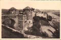 VINTAGE POSTCARD Namur citadel the castle of the counts