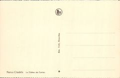 VINTAGE POSTCARD Namur citadel the castle of the counts