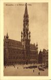 CPA Bruxelles L'Hotel de Ville