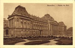 CPA Bruxelles Palais du Roi