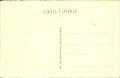 Curtiduría de la mujer mayor de Estrasburgo de la POSTAL de la VENDIMIA