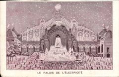 CPA La Palais Des De L'Electricite Paris