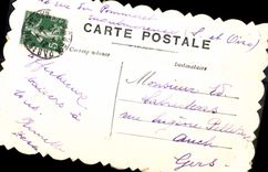 CPA Fantaisie Fleurs Souvenir du Printemps Muguet