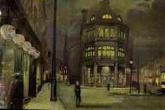 Calle principal Leicester de la POSTAL de la VENDIMIA