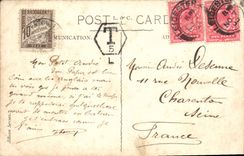 Calle principal Leicester de la POSTAL de la VENDIMIA