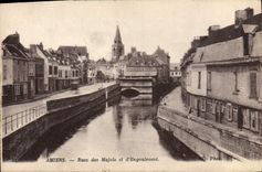 VINTAGE POSTCARD Amiens Streets of Majols and Goat-sucker