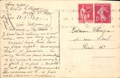 POSTAL Env de Morzine Valley de la VENDIMIA del d Aulph del St Jean