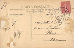 VINTAGE POSTCARD Besancon Rochers of the Citadel has Tarragnoz