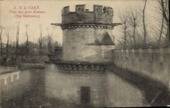 VINTAGE POSTCARD Caen Turn of the Men-at-arms Seen interior