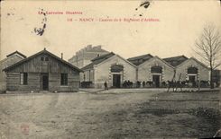 CPA Nancy Caserne du 8eme Regiment d'Artillerie Militaria