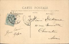 VINTAGE POSTCARD Saint Quentin Monument of Defense