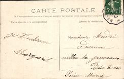 VINTAGE POSTCARD Pougues Water Boats On the Lake