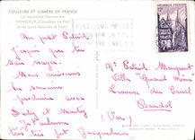 MODERN CARD Honfleur the Port and the Quays Beaulieu and Fostin Boats