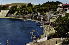 MODERN CARD Bandol Beach of Renecros