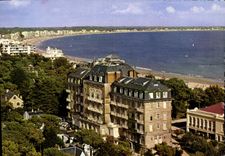 MODERN CARD La Baule Beach the Royal one and the panorama