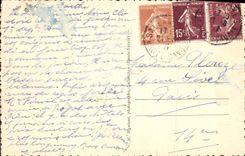 CPA Le Mont Blanc Vue De Combloux