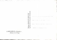 MODERN CARD Arcachon Casino Of the Beach