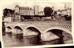 MODERN CARD Pau Panoramic View And Bridge of Jurancon