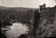 CPM Vitrac Le Chateau de Montfort au dessus de la Dordogne