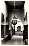 VINTAGE POSTCARD Meknes a Corridor indigenous Museum of art Dar Jamai